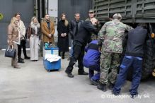 tudentom sa pi  na praktickom vyuovan  na 91. enijnom pluku v Seredi