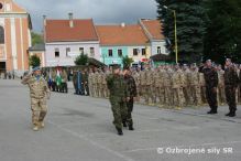  V Roave si vojaci zo tyroch misi prevzali medaile